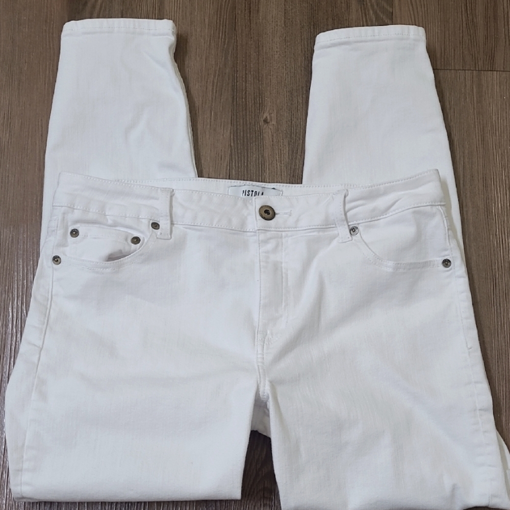 Pistola White Skinny‎ Women's Jeans used good condiition
